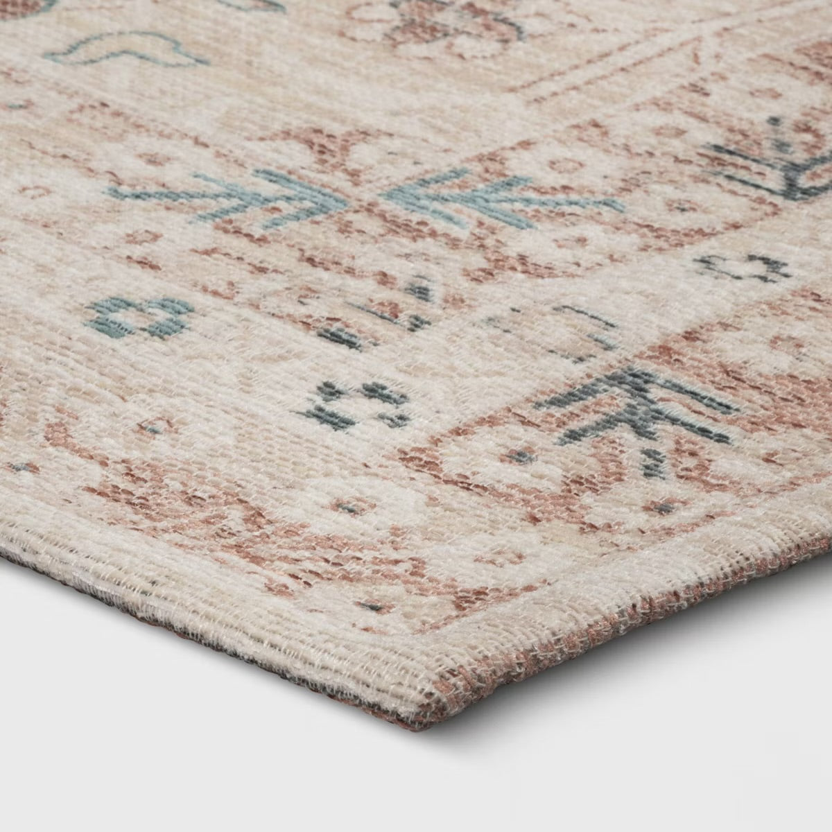 5'x7' Border Flower Area Rug - Threshold