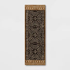 2'4"x7' Global Runner Rug Black/Tan - Threshold