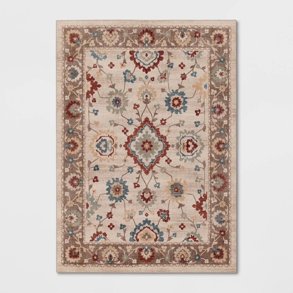 5'x7' Gianna Persian Style Area Rug Blush - Maples