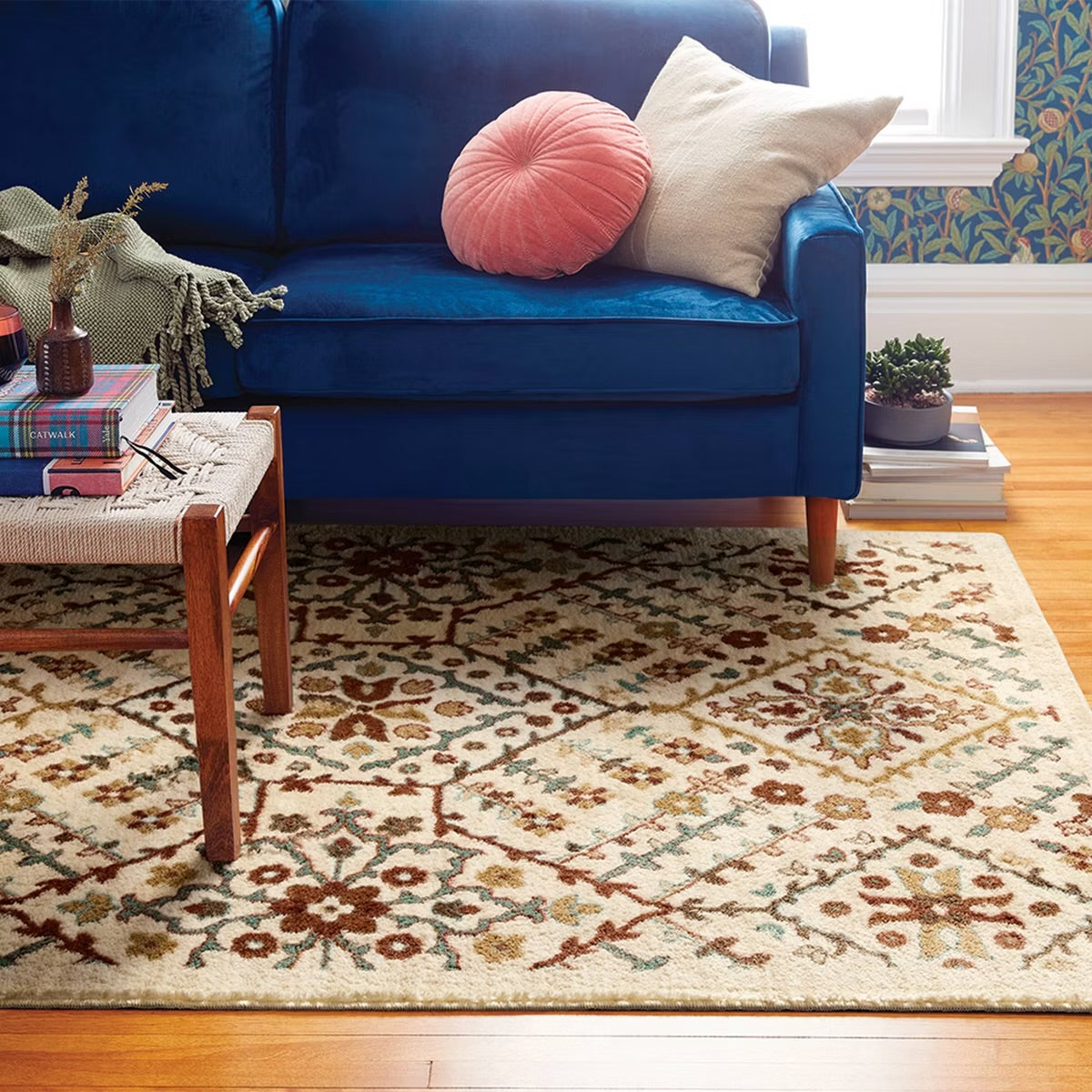 4'x5'6" Persian Area Rug Spice - Threshold