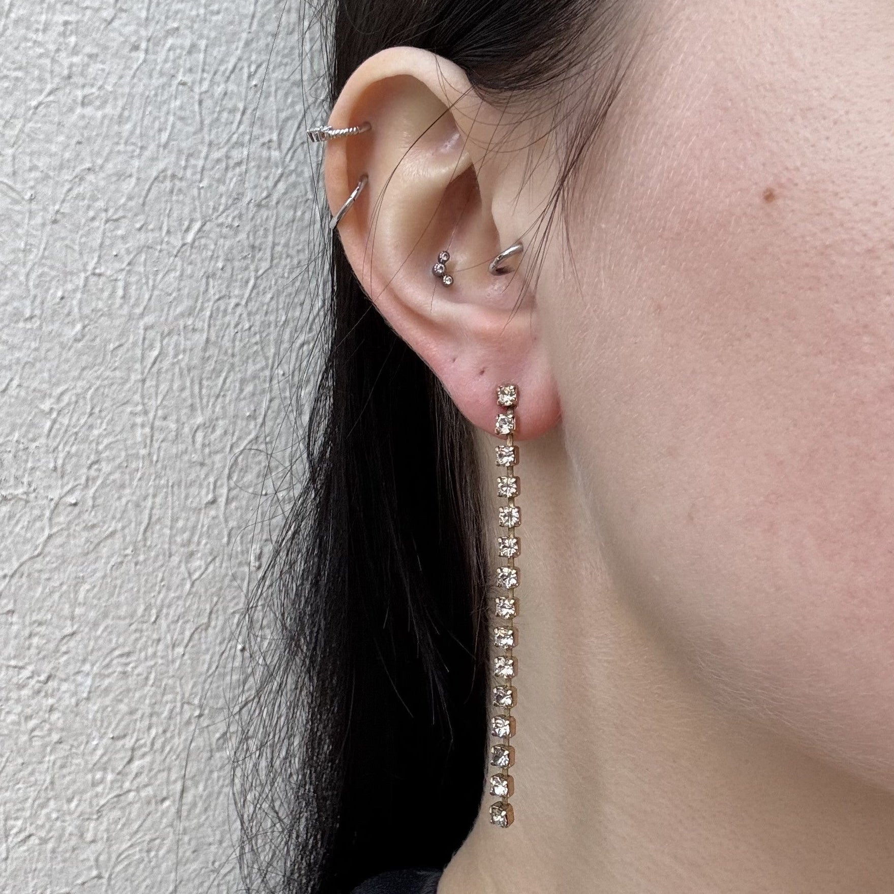 60"x84" Multi Plaid Woven Tablecloth Cream -Hearth & Hand with Magnolia