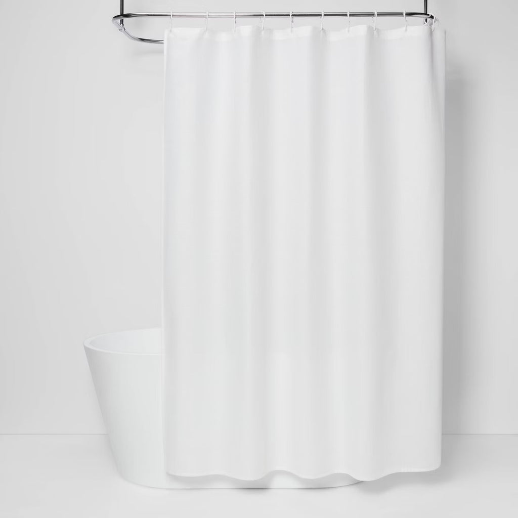 Waffle Weave Shower Curtain White - Room Essentials