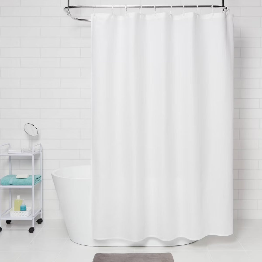 Waffle Weave Shower Curtain White - Room Essentials