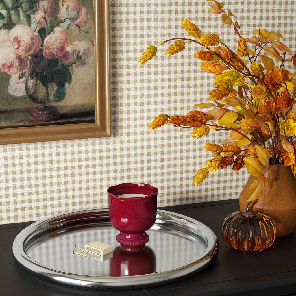 Silver Round Tray - Threshold