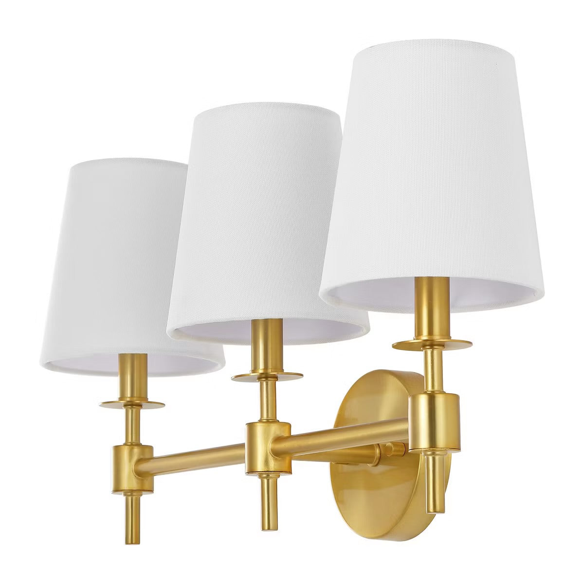 Davielle 3 Light 21" Wall Sconce - SCN4120 - Brass - Safavieh