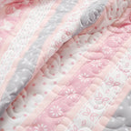 Lush Decor Sara Lily Reversibl Pink FullQueen