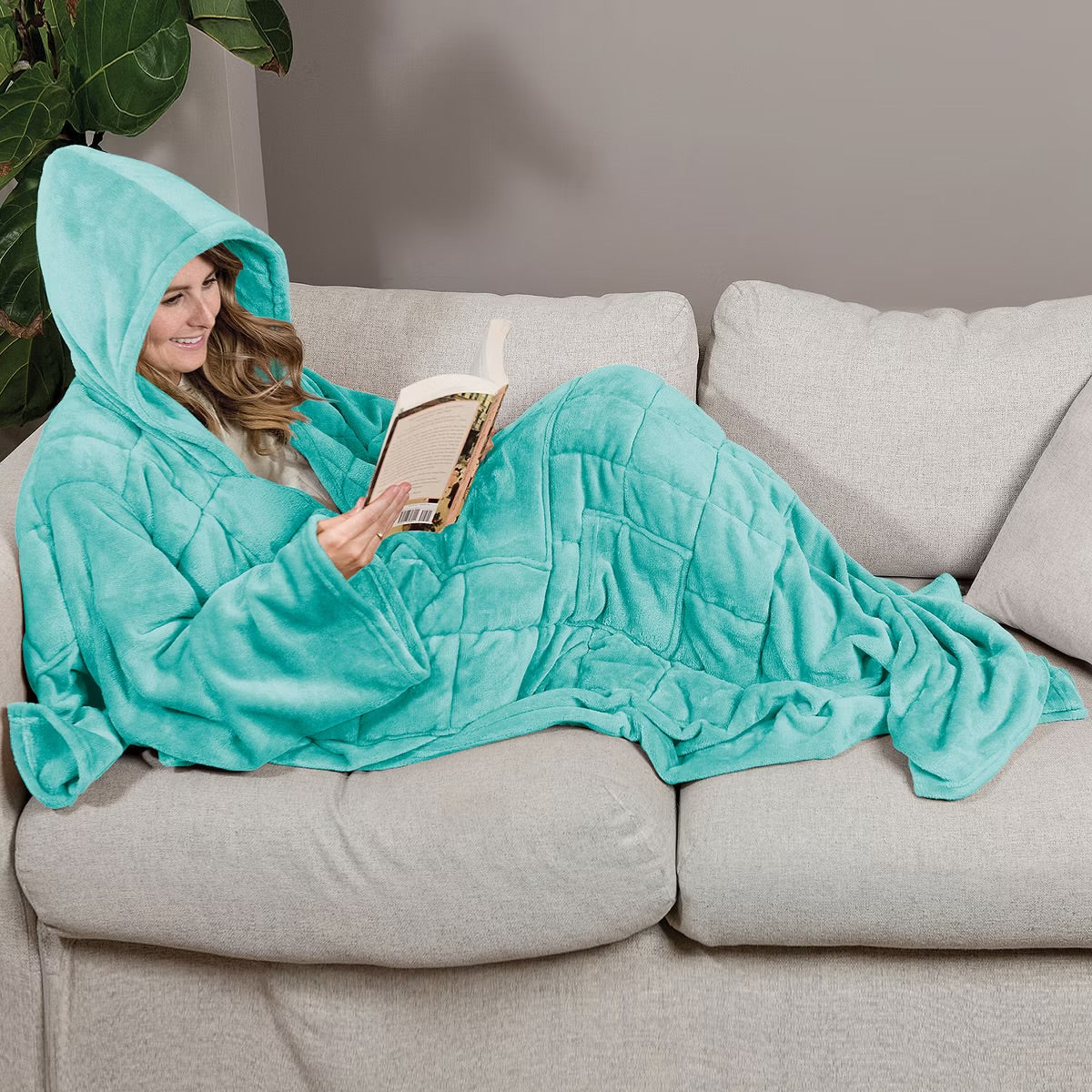 Ella Jayne Ella Jayne Wearable Weighted S Aqua 10lb Weighted Throw