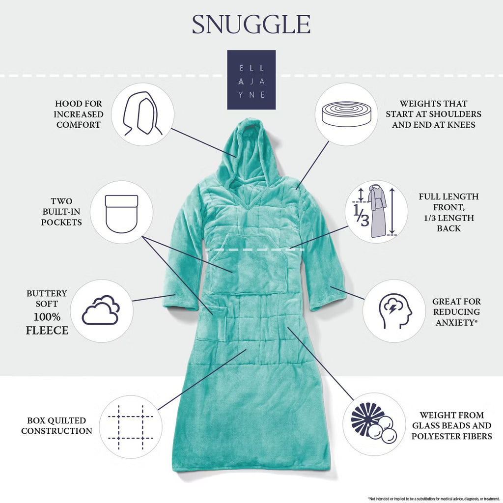 Ella Jayne Ella Jayne Wearable Weighted S Aqua 10lb Weighted Throw