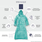 Ella Jayne Ella Jayne Wearable Weighted S Aqua 10lb Weighted Throw
