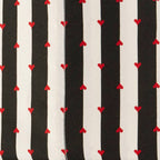 Betsey Johnson Je Taime Paris Sheet Set, Twin Wonderland Stripe Twin