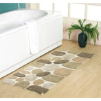 Chesapeake Pebbles Plush Bath Camel Bath Runner