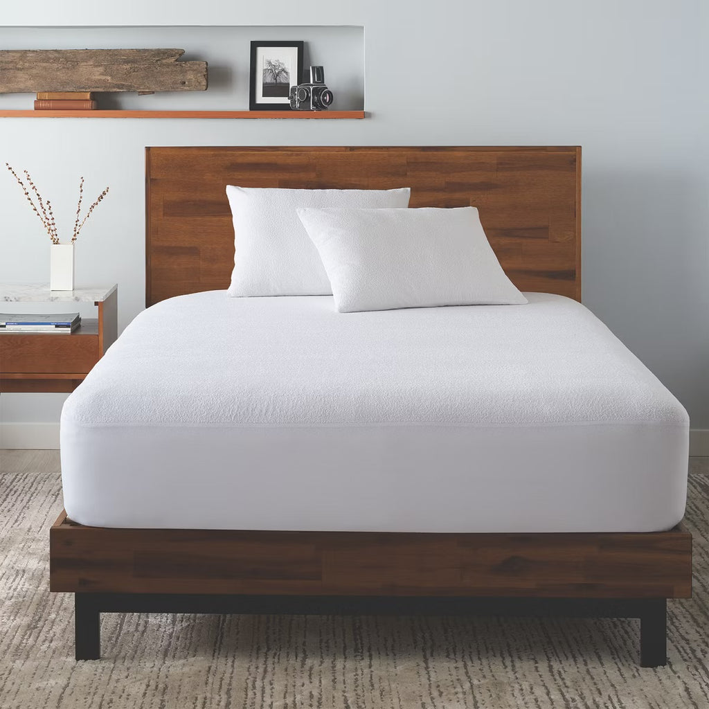 Ella Jayne Terry Cloth Water P White 2-Pack Standard