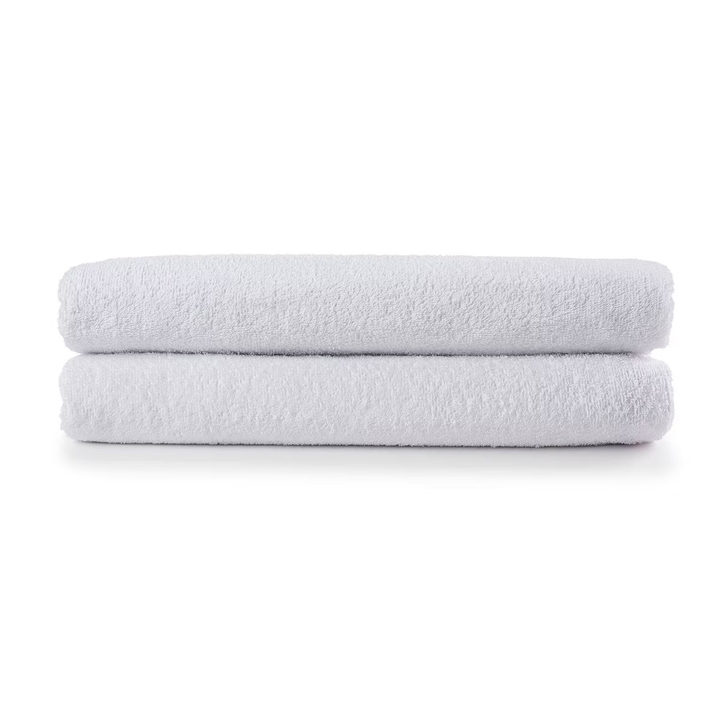 Ella Jayne Terry Cloth Water P White 2-Pack Standard