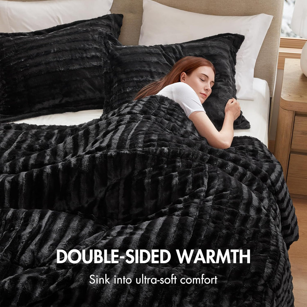 Madison Park Duke Reversible 3-Pc. KingCal Black KingCalifornia King