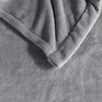 Beautyrest Electric Plush King Blanket Grey King
