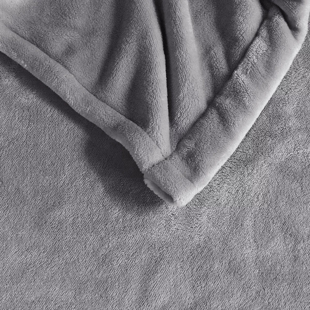 Beautyrest Electric Plush King Blanket Grey King