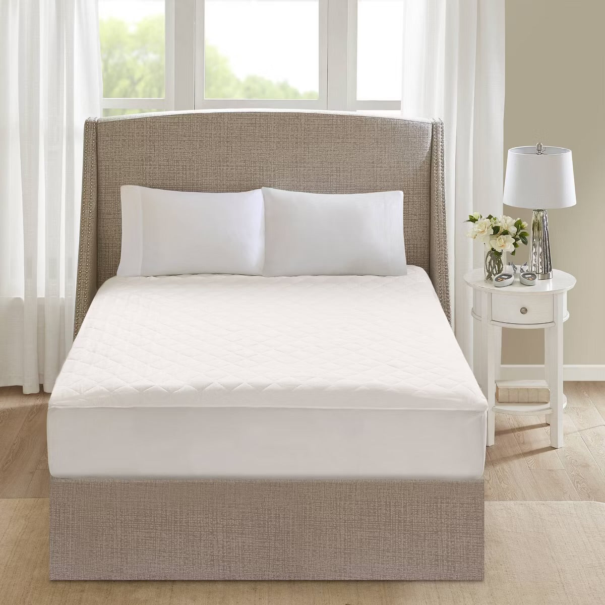 Beautyrest 100 Cotton Deep Po White King
