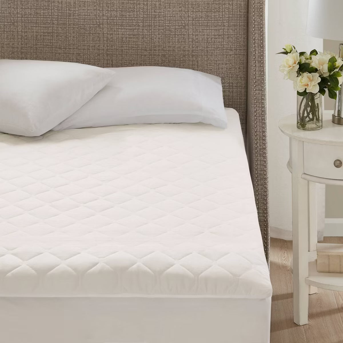 Beautyrest 100 Cotton Deep Po White King