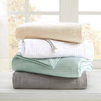 Madison Park Egyptian Cotton King Blanket Ivory King