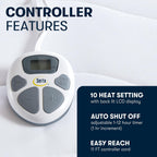 Serta Electric Mattress Pad, F White Full