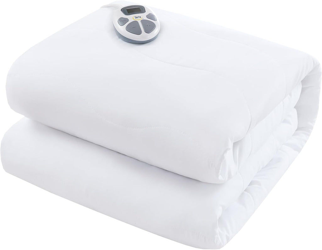 Serta Electric Mattress Pad, F White Full