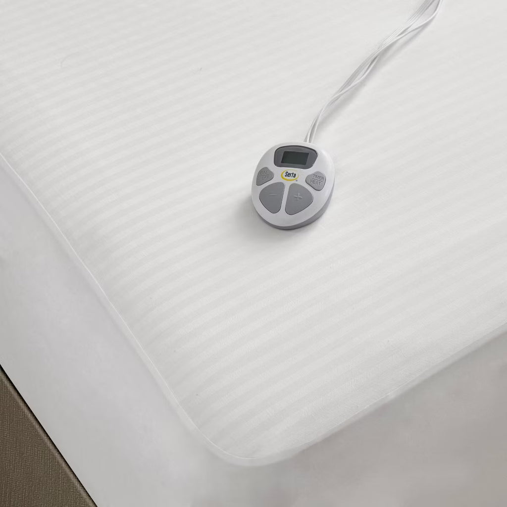 Serta Electric Mattress Pad, C White California King