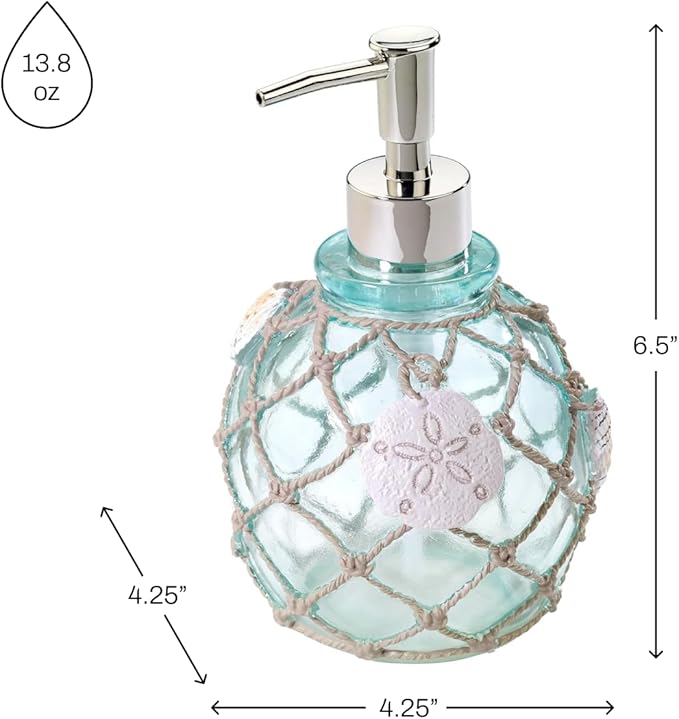 Avanti Seaglass Lotion Pump Multi SoapLotion Dispenser