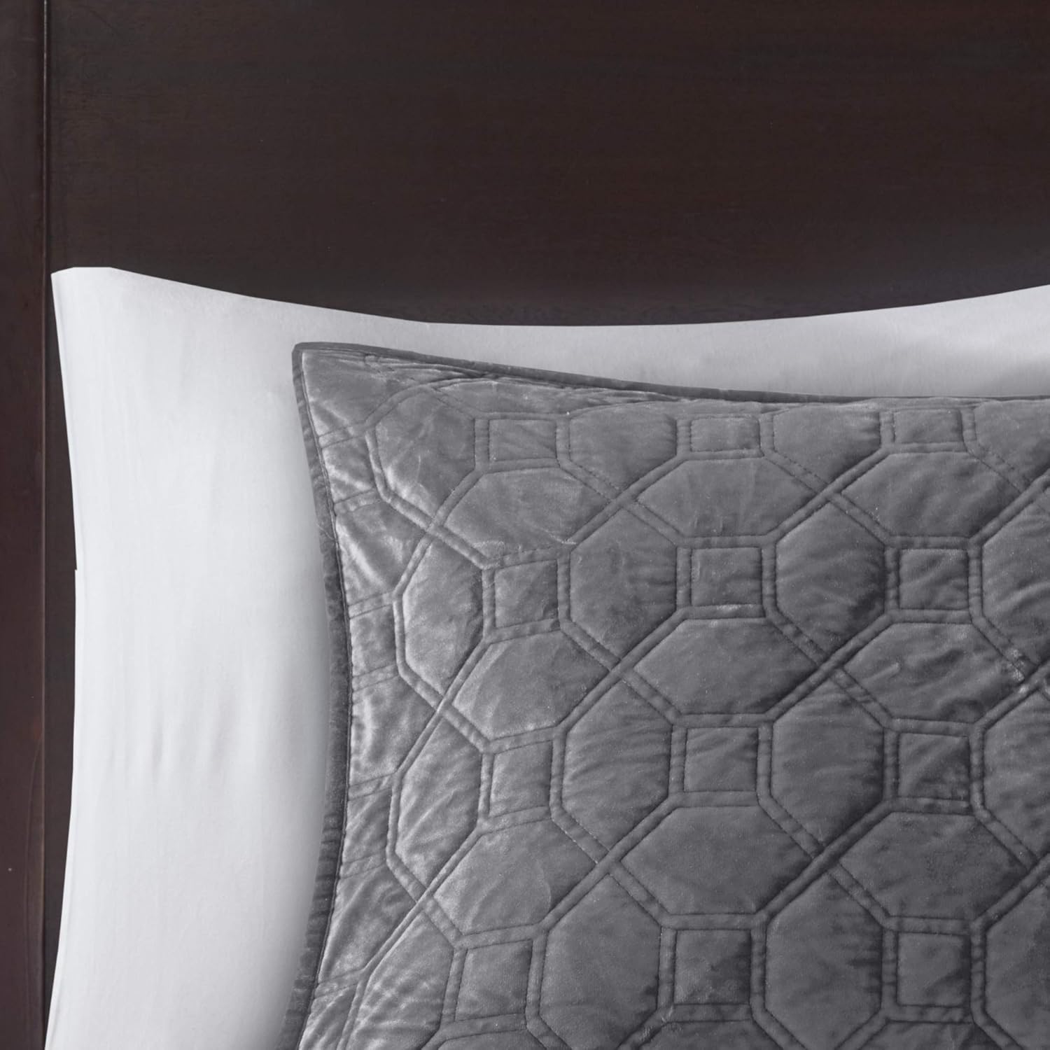 Madison Park Parker 3-Pc. FullQueen Comfor Grey FullQueen