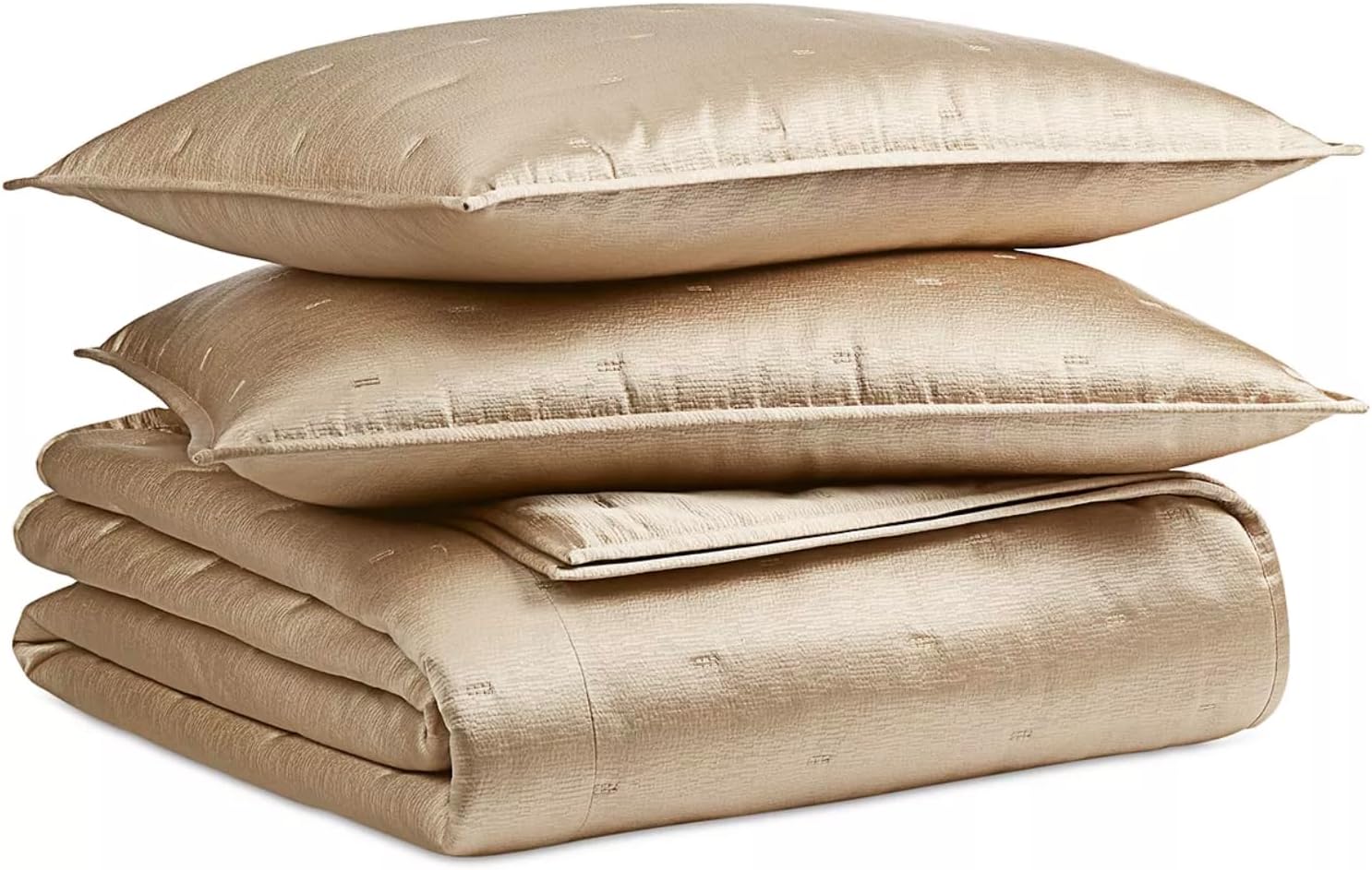 Hotel Collection Glint 3-Pc. King Coverlet Set, Gold King Coverlet Set