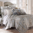 Levtex Casablanca 3-Pc. Quilt Grey King