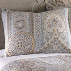 Levtex Casablanca 3-Pc. Quilt Grey King