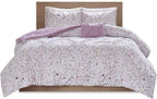 Intelligent Design Abby TwinTwin XL 4 Piece Meta Plum TwinTwin XL