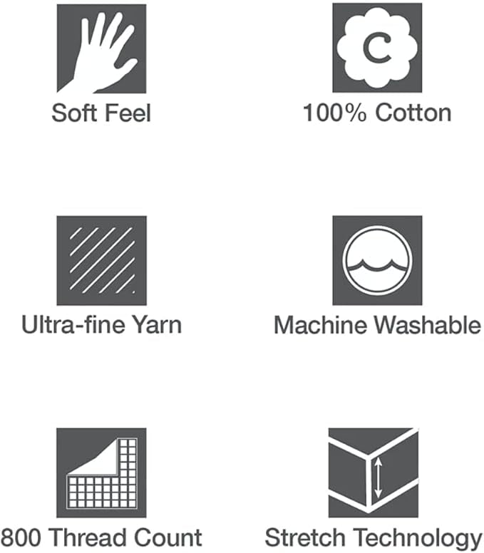 Charter Club Ultra Fine Cotton 800-Thread C Pool King Pillowcase