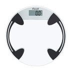 Escali Glass Precision Bathroom Scale Clear/Round