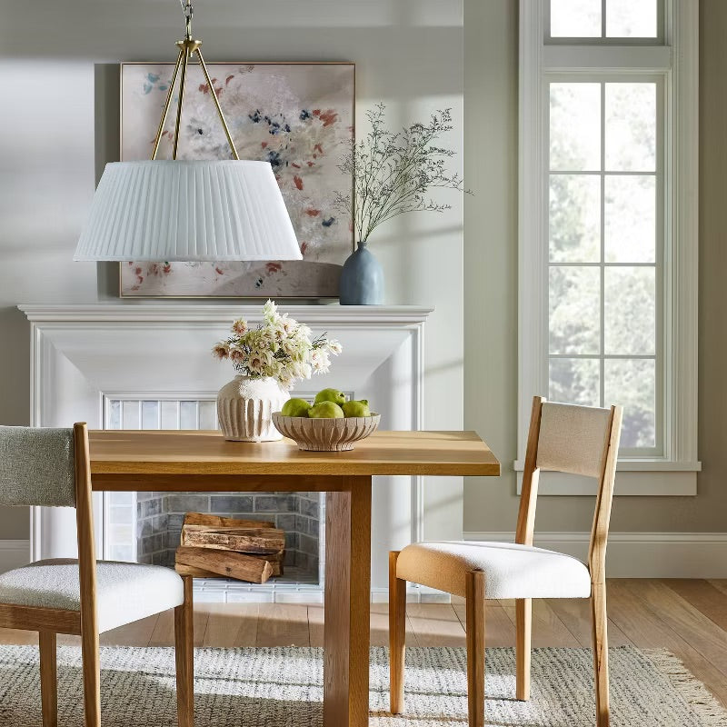 Short Carved Ceramic Vase - Threshold™ designed with Studio McGee