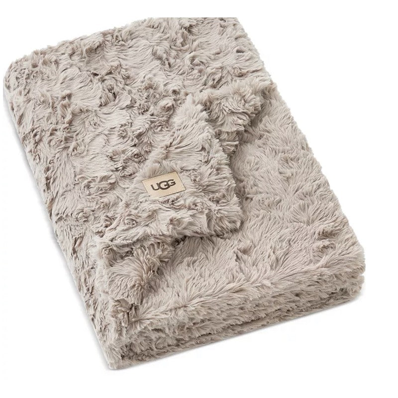 UGG Adalee Faux-Fur Throw, 50 x 7 Oyster 50 x 70