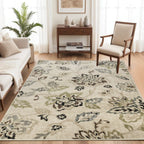 4 x 6 - Hawley Floral Modern Farmhouse Indoor Area Rug