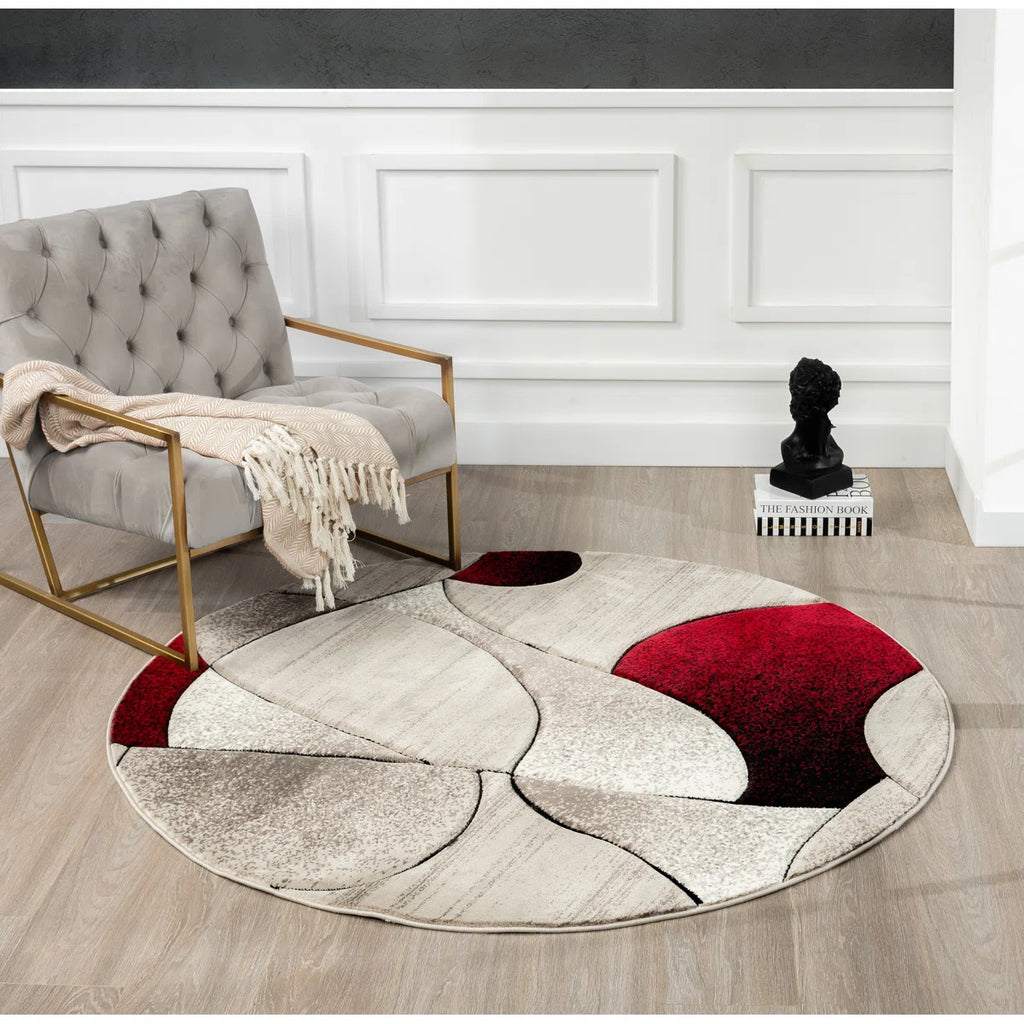 5’ Round Nekizia Rug