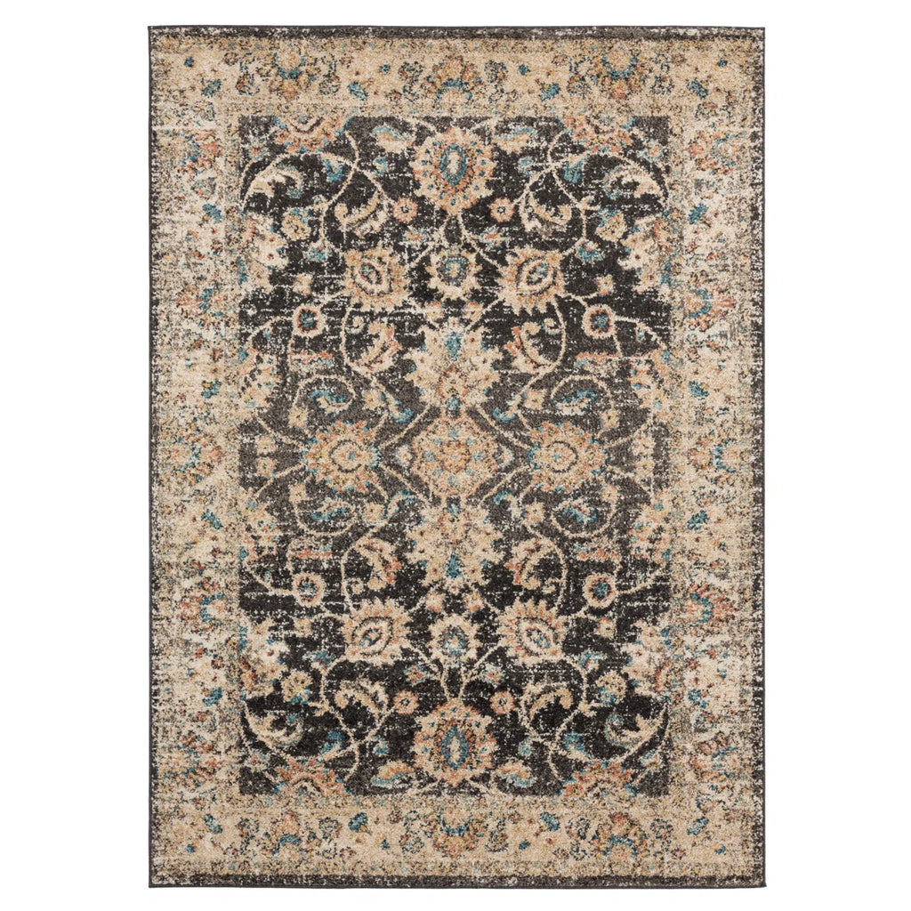 5’3” x 7’2” Scofield Oriental Walnut Area Rug