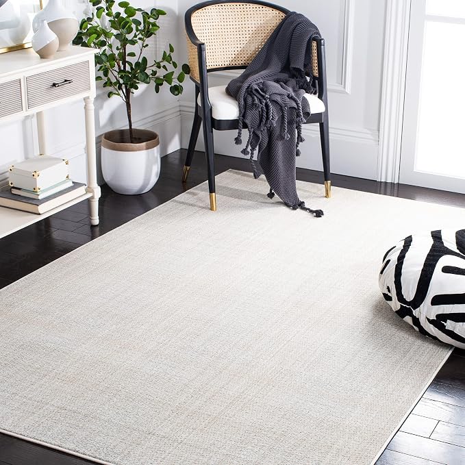 3 x 5  - SAFAVIEH Herat Collection Area Rug -  Ivory & Beige,