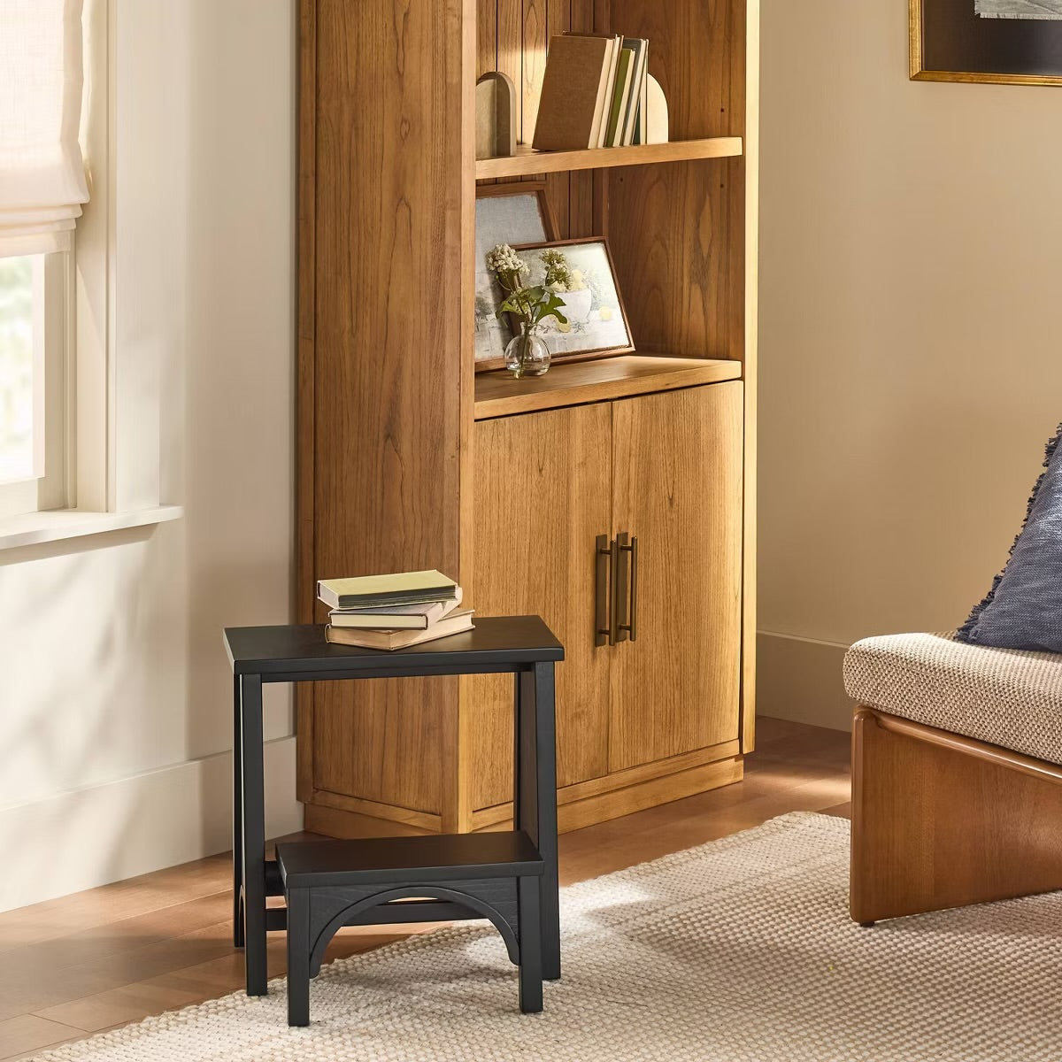 Arch Step Stool Black - Hearth & Hand with Magnolia