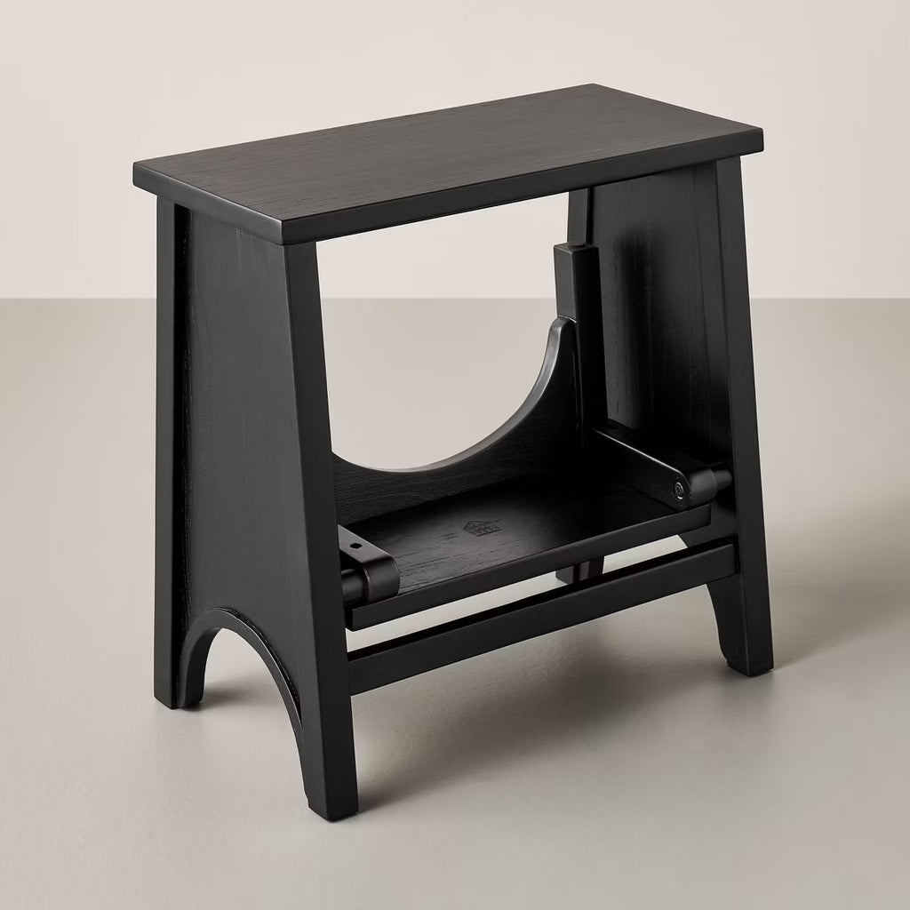 Arch Step Stool Black - Hearth & Hand with Magnolia