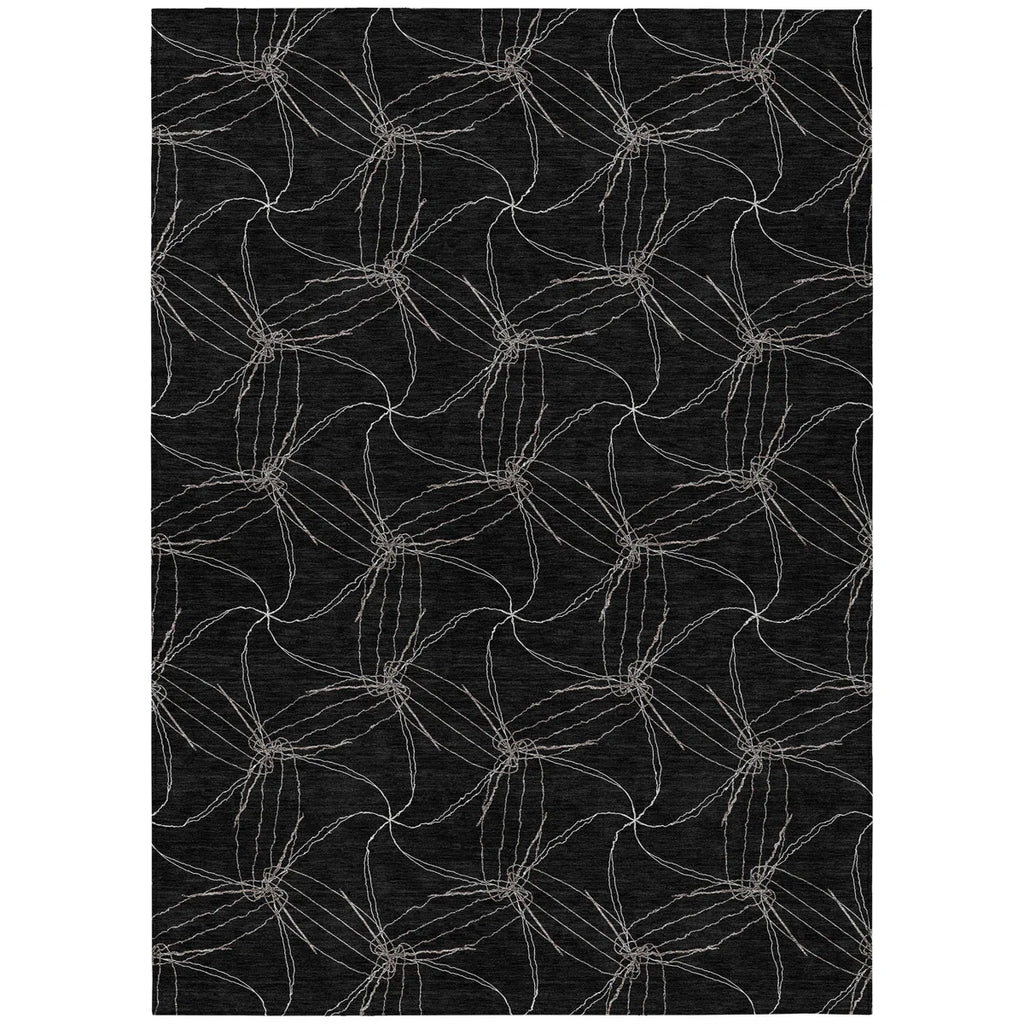8 x 10 Aquaisha Geometric Indoor / Outdoor Rug