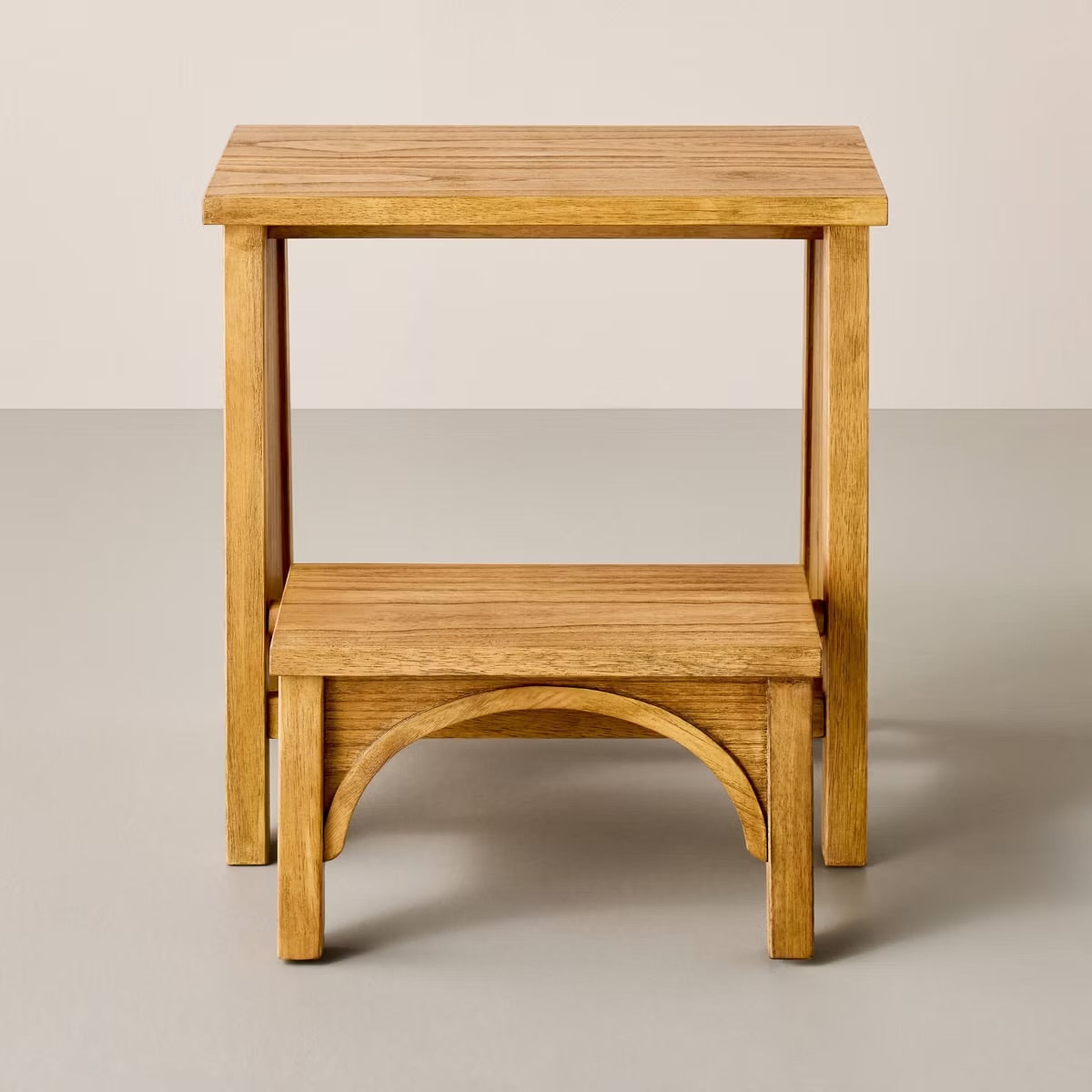 Arch Step Stool Natural - Hearth & Hand with Magnolia