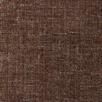 Upholstered Round Top Mid Century Ottoman Brown - Hearth & Hand with Magnolia