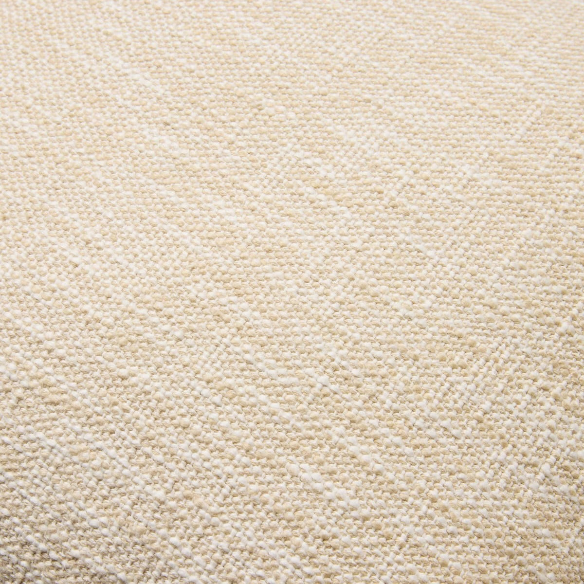 18"x18" Textured Fringe Throw Pillow Sour Cream - Hearth & Hand with Magnolia