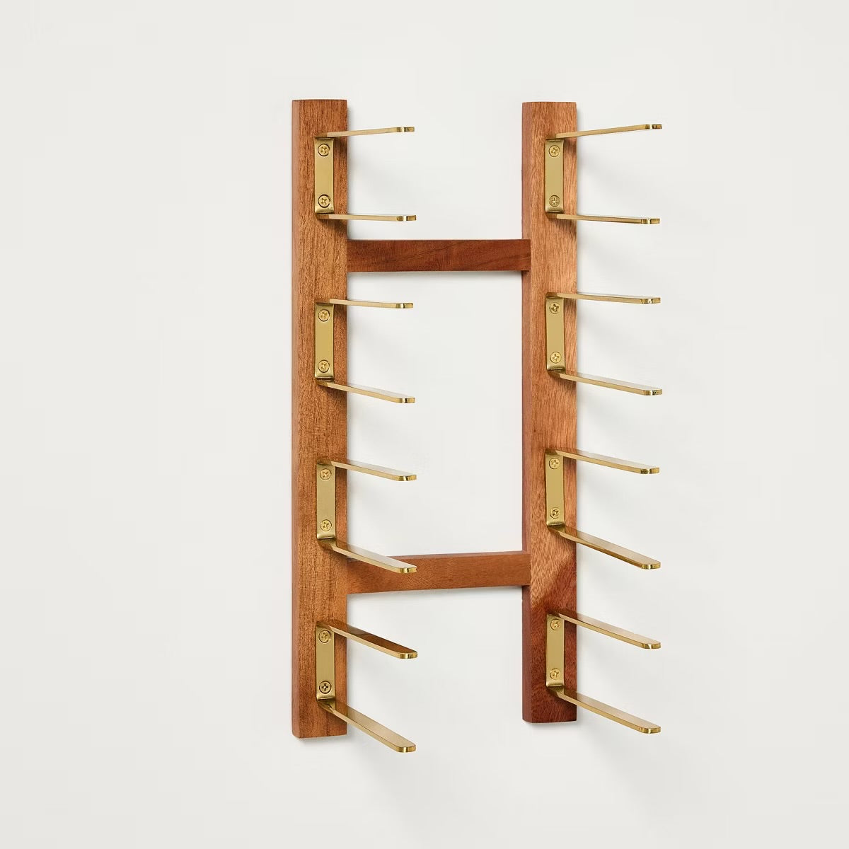 15" Wall Mounted Wood Book Rack - Hearth & Hand with Magnolia