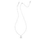 Kendra Scott Iris Rhodium Over Brass Pendant Necklace - Silver