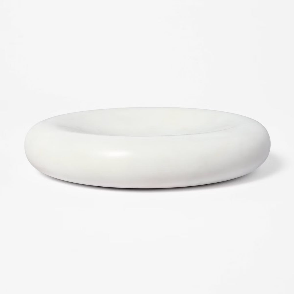 Marble Dish White