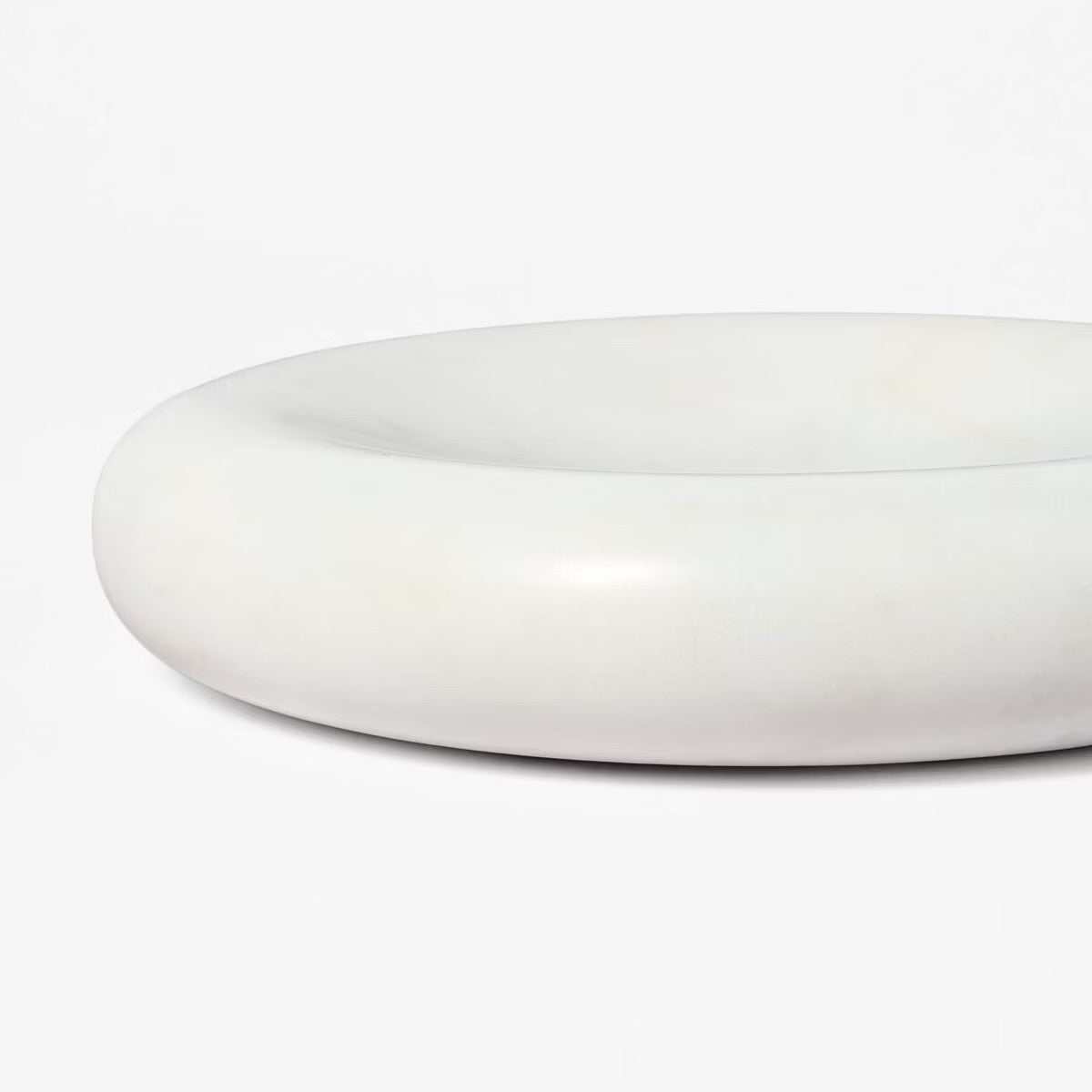 Marble Dish White